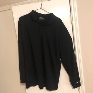 Long sleeve Dri-fit Nike Golf polo